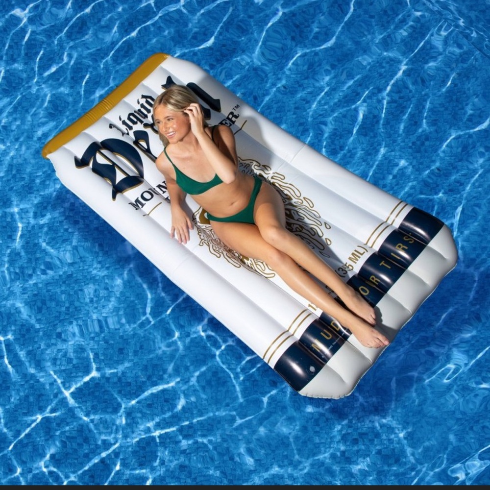 Liquid Death Inflatable Pool Float - Picture 3 of 4